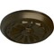 Ekena Millwork Olivia Ceiling Medallion (Fits Canopies up to 2 1/8"), Hand-Painted Green Gold, 7 7/8"OD x 1 1/8"P CM07OLGGS - alternate 4